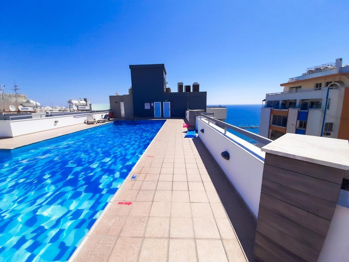 Eden Sea Breeze, 1 Bed, Rooftop Pool, Gym リマソール エクステリア 写真